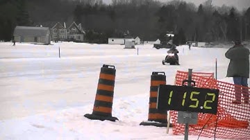2011 Snowmobile Radar Run in Muskoka