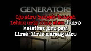 GENERATORS - SIKSA KUBUR ( cover yon adaptazy )