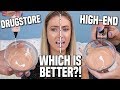 Mixing All My DRUGSTORE Foundations vs. HIGH-END || What Worked The Best??