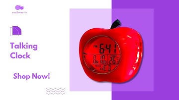 Revolutionary Talking Clock for the Visually Impaired | Easy-to-Use & Accessible Timekeeping!