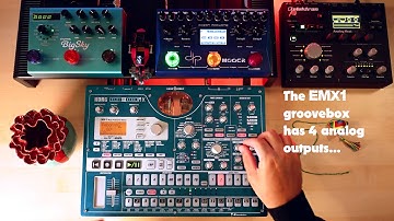 016▶️ Bluebox (Korg Electribe Emx1 + Strymon Bigsky, Mooer Ocean Machine, Elektron Analog Heat Mk2)