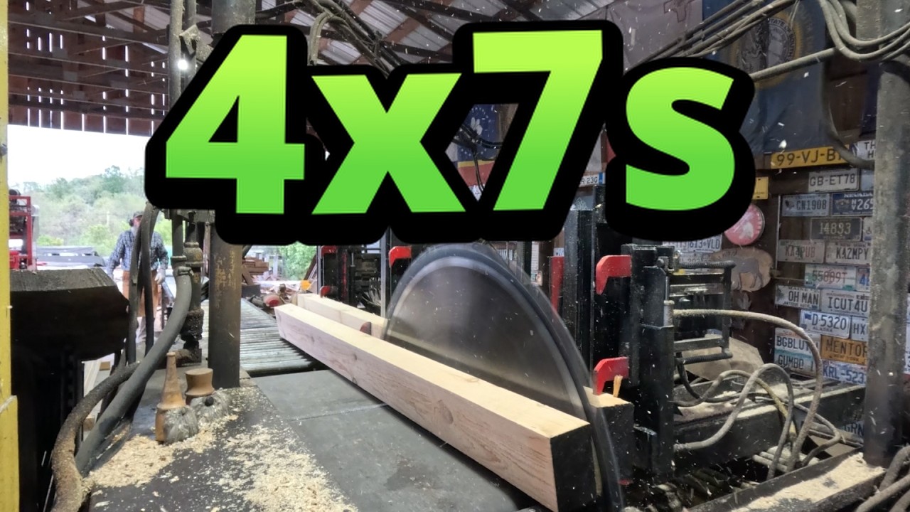 Sawing 20- 4x7s # 931