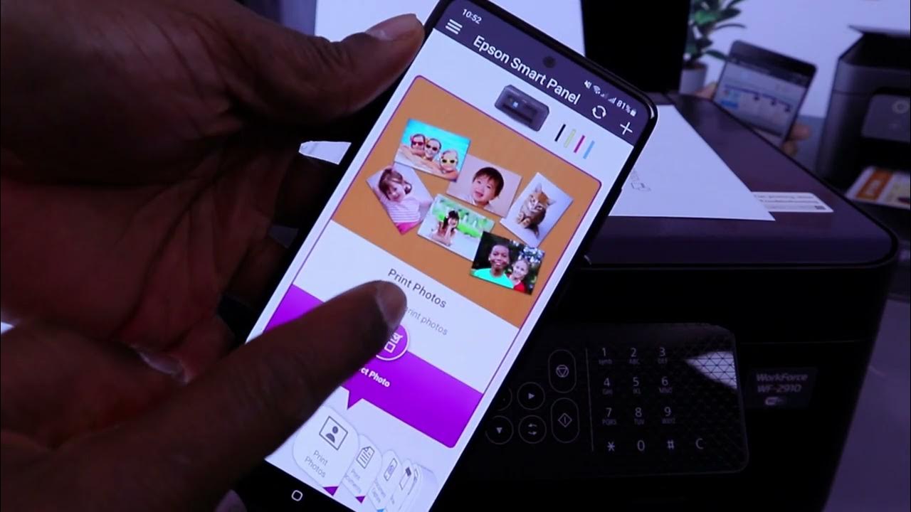 How To PRINT FROM Mobile PHONE TO EPSON PRINTER Android Print Tutorial