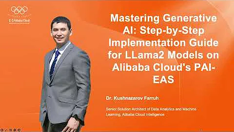 Mastering Generative AI: A Step-by-Step Course for LLama2 Models on Alibaba Cloud's PAI-EAS - DayDayNews