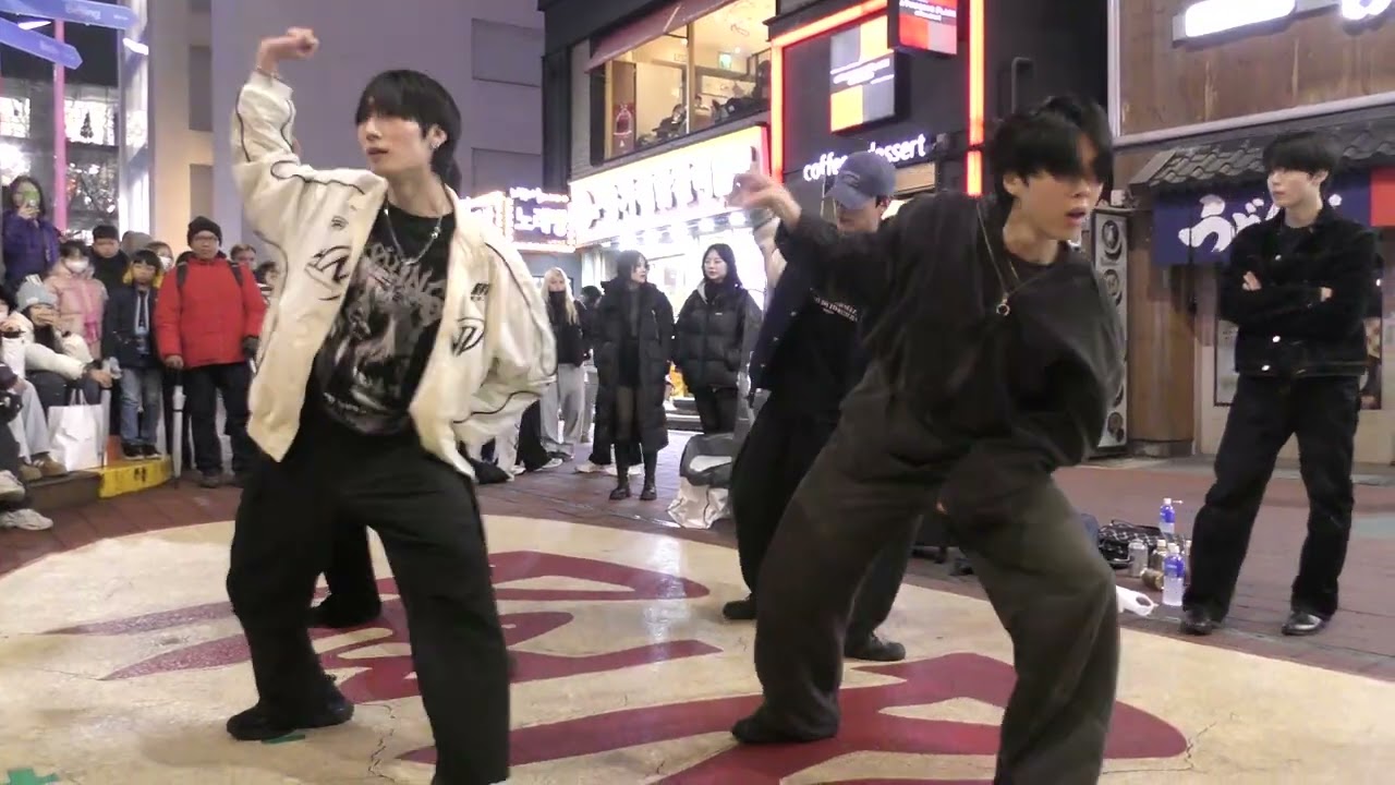 251216 Korea Kpop Dance Team mocean (모션) - GOOD BOY (GD X TAEYANG) Hongdae busking