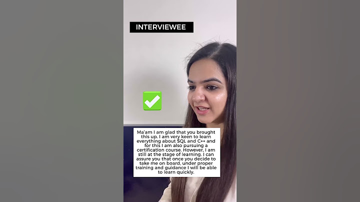 How to say "No" to an interview if you don't have knowledge of something? | Interview Tips