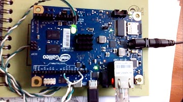 Intel Galileo led fading