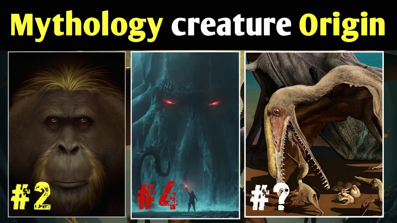 mythical creatures that existed in real life😳 | Creature Legends of ...