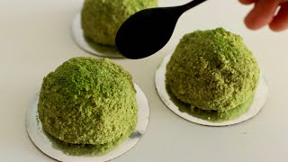 It's not a Moss rock. It's the most delicious Matcha cake!