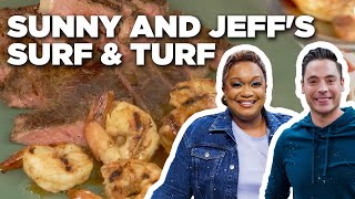 Sunny Anderson and Jeff Mauro's Surf and Turf | The Kitchen | Food Network