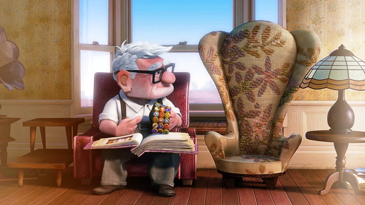 UP (2009) Scene: Thanks for the adventure/Ellie's last message. 