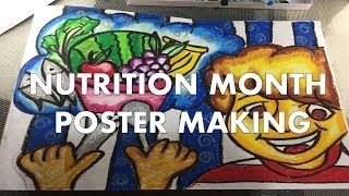 POSTER MAKING- NUTRITION MONTH