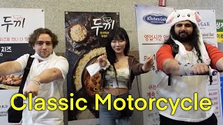 Riding Motorcycle With Berry