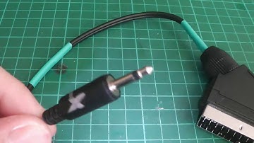 ZX Spectrum +2 AV to SCART lead