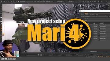 Mari 4 | The new project setup | what is new in Mari 4 series