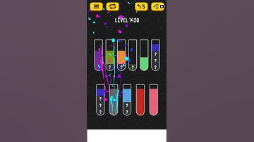 【Water Sort Puzzle】 Level 1420