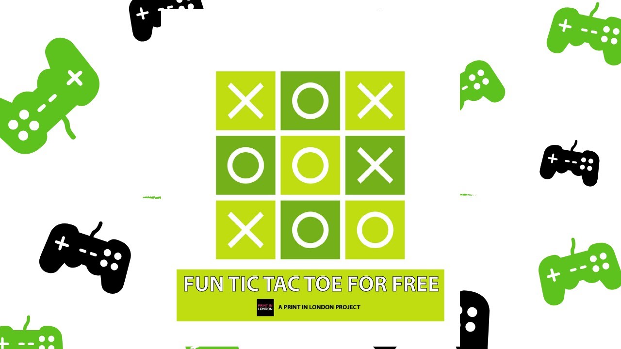 Tic Tac Toe Challenge [Free Printable Puzzle]