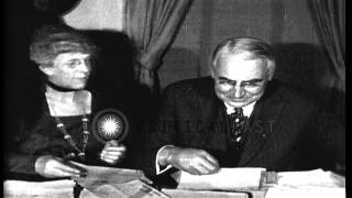 Warren Harding And James Cox In The Us Presidential Elections Hd Stock Footage