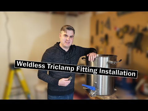 Installing a Weldless Triclamp Bulkhead with a Knockout Punch into a Brew Kettle