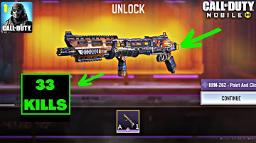 New KRM - 262 - Point And Click With 33 Kills | Call Of Duty Mobile | Gameplay