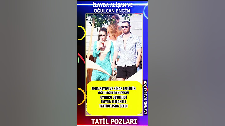 İlayda Alişan ve Oğulcan Engin Tatil Keyfi#magazin