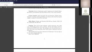 Math 381 Lecture 1