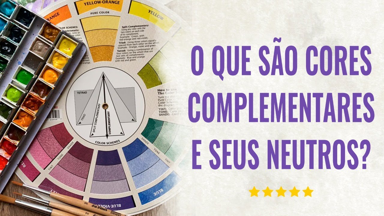 Cores Complementares: o que são, quais são e como usar