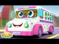 Wheels On The Bus Go Round And Round, Fun Ride Song and Preschool Rhymes for Kids