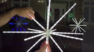 Winter Lane 2pack 22" LED Indoor/Outdoor Sparkler Lights...