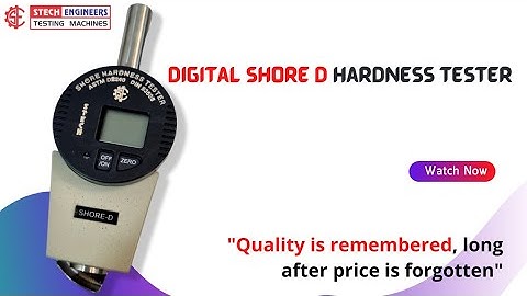 Shore D Hardness Tester ( SHORE D)