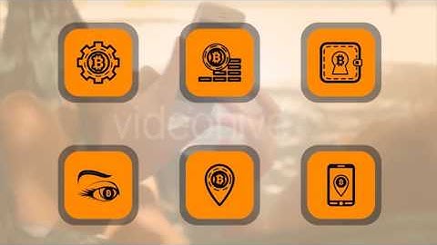 Bitcoin Icons And Elements | After Effects (AE) Template VideoHive | 16874528