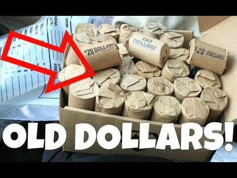 SMALL BANK HAD $1000 OLD IKE DOLLARS | VALUABLE SILVER IKES!!