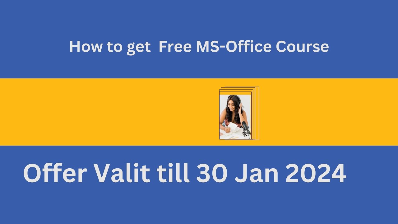 How To Get Online MS Office Course Free On Sconline in YouTube how-to-get-online-ms-office-course-free-on-sconline-in-youtube