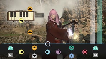 FFXIV 別れ "Parting Ways" - Rhythm Game Style (Bard Performance) 【音ゲー風楽器演奏】