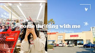 come thrifting with meee!! + GrOoVy haul 🧃