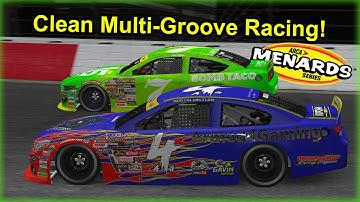 Arca at North Wilkesboro - Clean Multi-Groove Racing!
