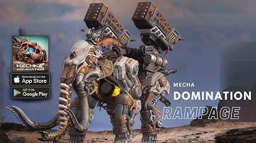 Mecha Domination Rampage Android iOS Mobile Gameplay Walkthrough | RPG Survival Cool Fighting Game