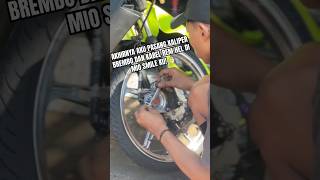 AKHIRNYA AKU PASANG KALIPER BREMBO DAN KABEL REM HEL DI MIO SMILE KU!