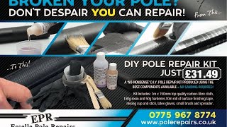 DIY Pole Repair Kit Instructional video