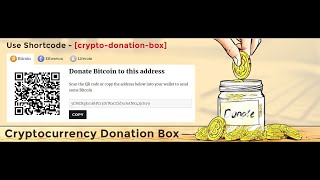 Cryptocurrency Donation Box PRO – Bitcoin & Crypto Donations WordPress Plugin Cryptocurrency Donation Box PRO – Bitcoin & Crypto Donations WordPress Plugin