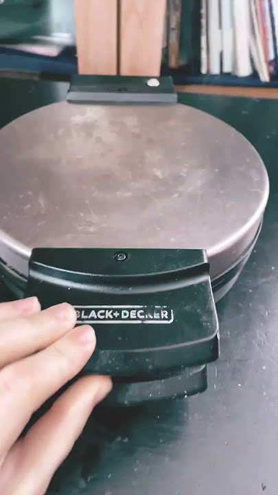 Black & Decker Waffle'n'Grill Maker Unboxing