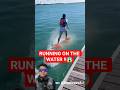 HOW TO RUNNING ON THE WATER‼️😱