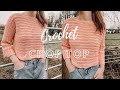 Crochet Spring Top Quick and Easy Beginner Crochet Top