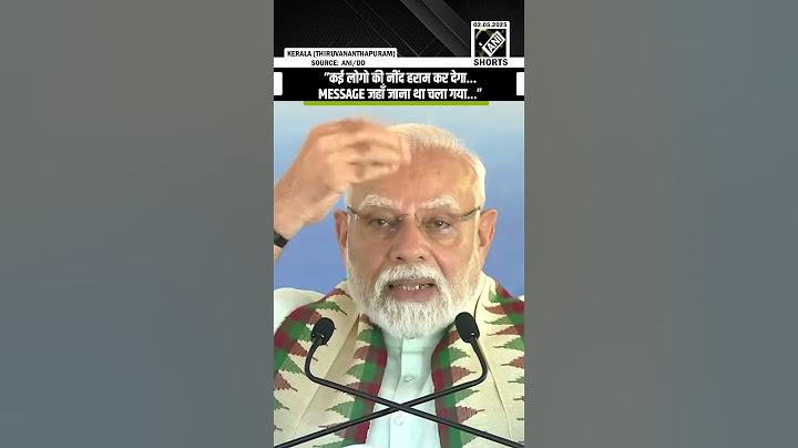 “It’ll disturb sleep of many people…” PM Modi talks about Shashi Tharoor’s presence on stage
