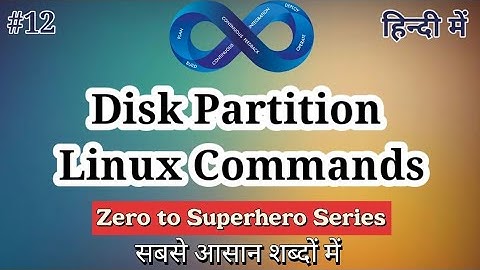 Disk Partition Commands in Linux in hindi | Linux Tutorial for Beginner | Linux for Fresher #linux