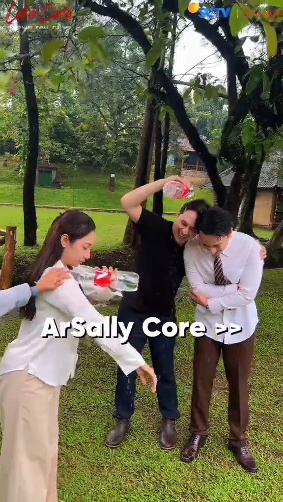 Haduh haduuh Jerome, Dinda, Billy seneng main airrr? ? #shorts #lukacintasctv