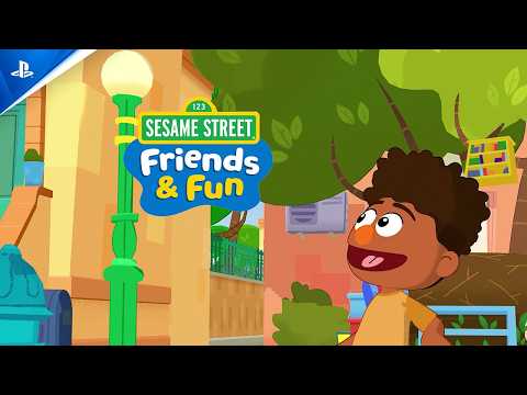Sesame Street: Friends and Fun - Announce Trailer | PS5 & PS4 Games