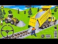 Real City Construction Simulator 3D - City Road Builder Excavator Trucks - Android Gameplay 