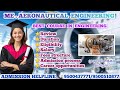 M.E Aeronautical Engineering | Admission Process | Scholarship |Jobs | Scope | Full Details in Tamil