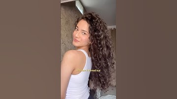 Easiest Curly Hair Routine | Beginner Curly Hair Tutorial #curlyhairtutorial #curlyhairroutine